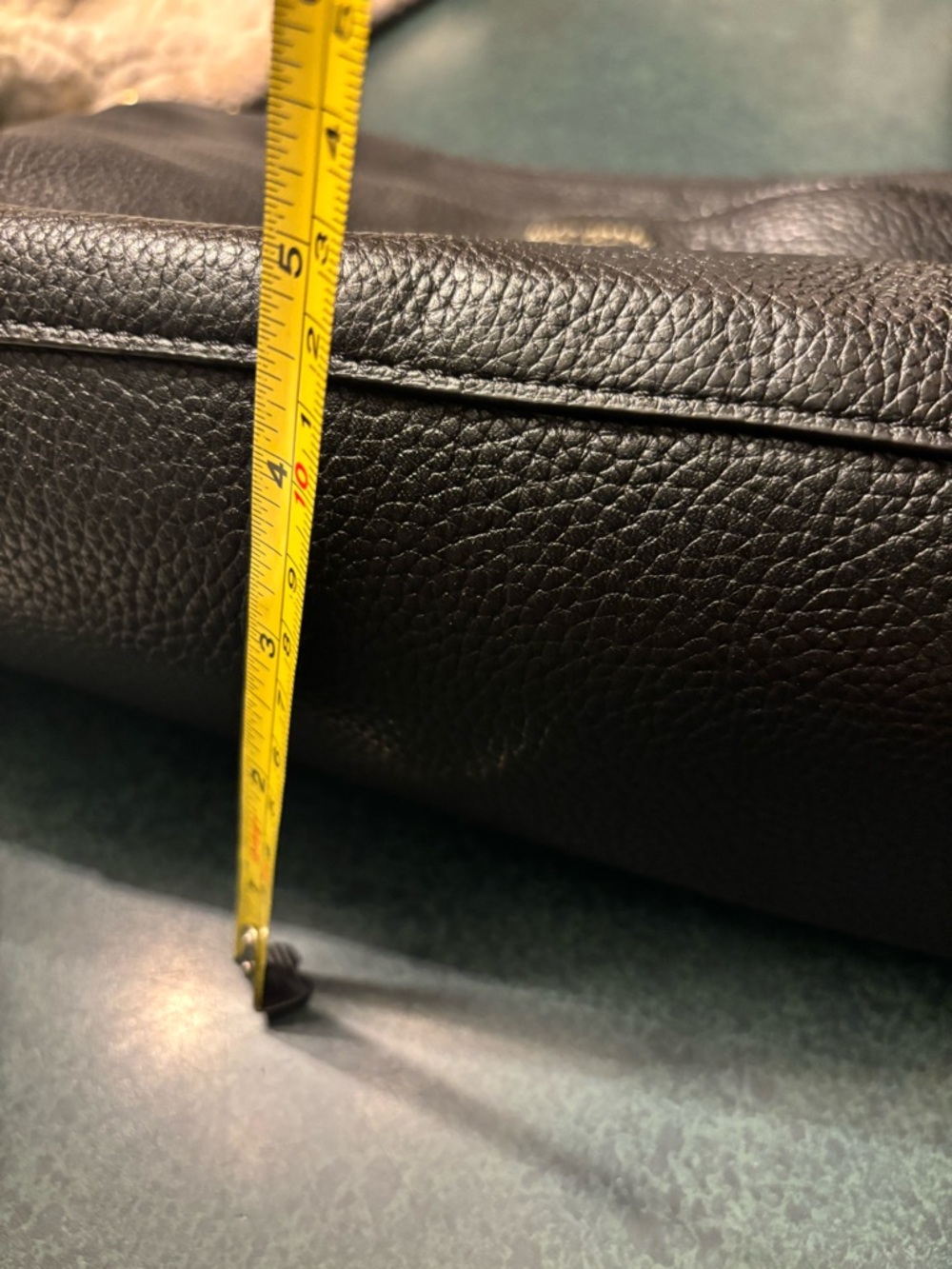 kate spade Minimalist Black Pebbled Leather Crossbody Bag - Picture 10 of 10